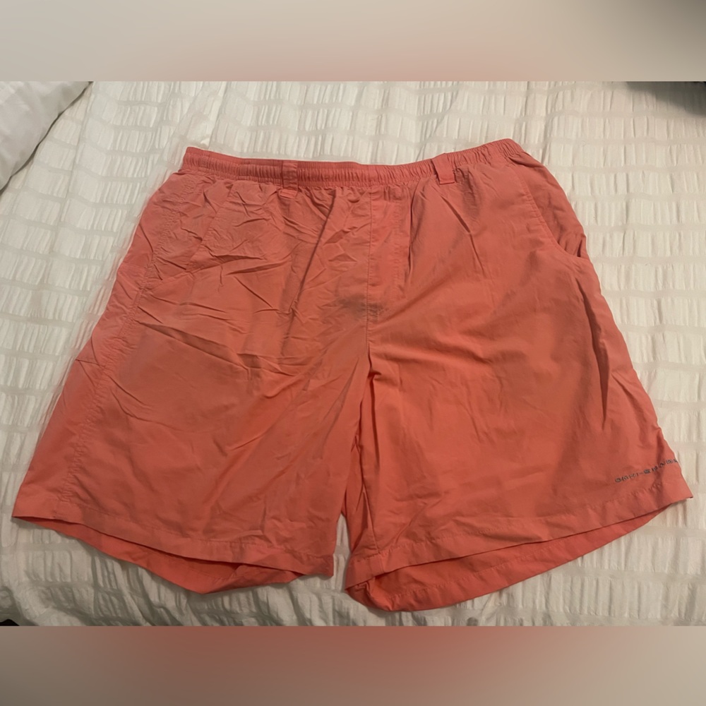 Columbia PFG Swim Trunks - Salmon